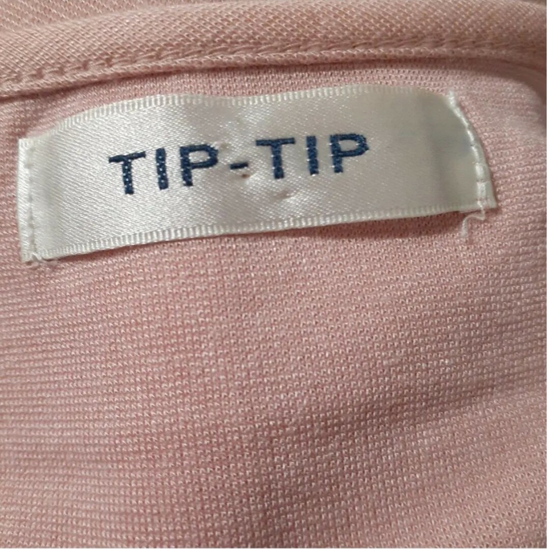 古着 ワンピース サーモン ピンク tip tip tip-tip ワンピース レディースのワンピース(ひざ丈ワンピース)の商品写真