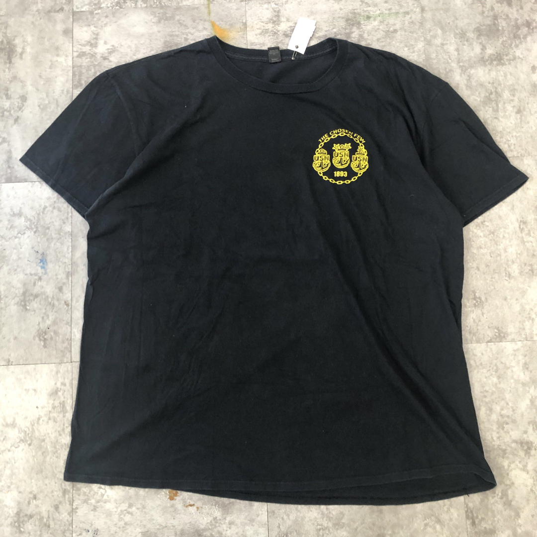 Anvil(アンビル)のANVIL 半袖Tシャツ アメカジ 古着 警備隊 2XL 黒 プリントT メンズのトップス(Tシャツ/カットソー(半袖/袖なし))の商品写真