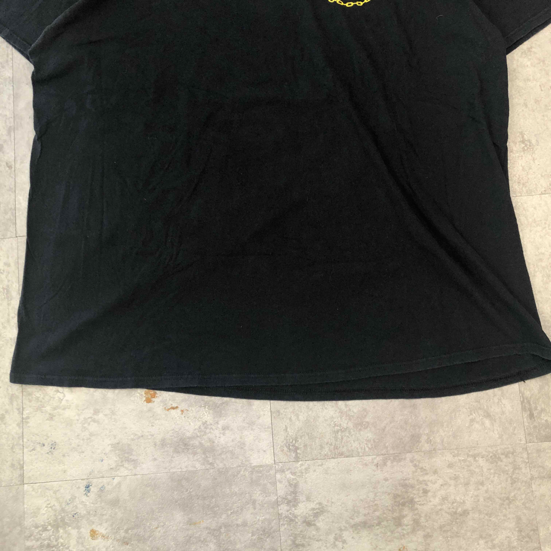 Anvil(アンビル)のANVIL 半袖Tシャツ アメカジ 古着 警備隊 2XL 黒 プリントT メンズのトップス(Tシャツ/カットソー(半袖/袖なし))の商品写真