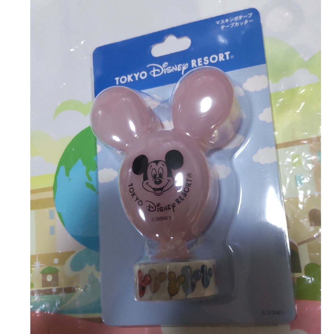 Disney(ディズニー)のディズニー ♡ バルーン  マスキングテープ テープカッター インテリア/住まい/日用品の文房具(テープ/マスキングテープ)の商品写真