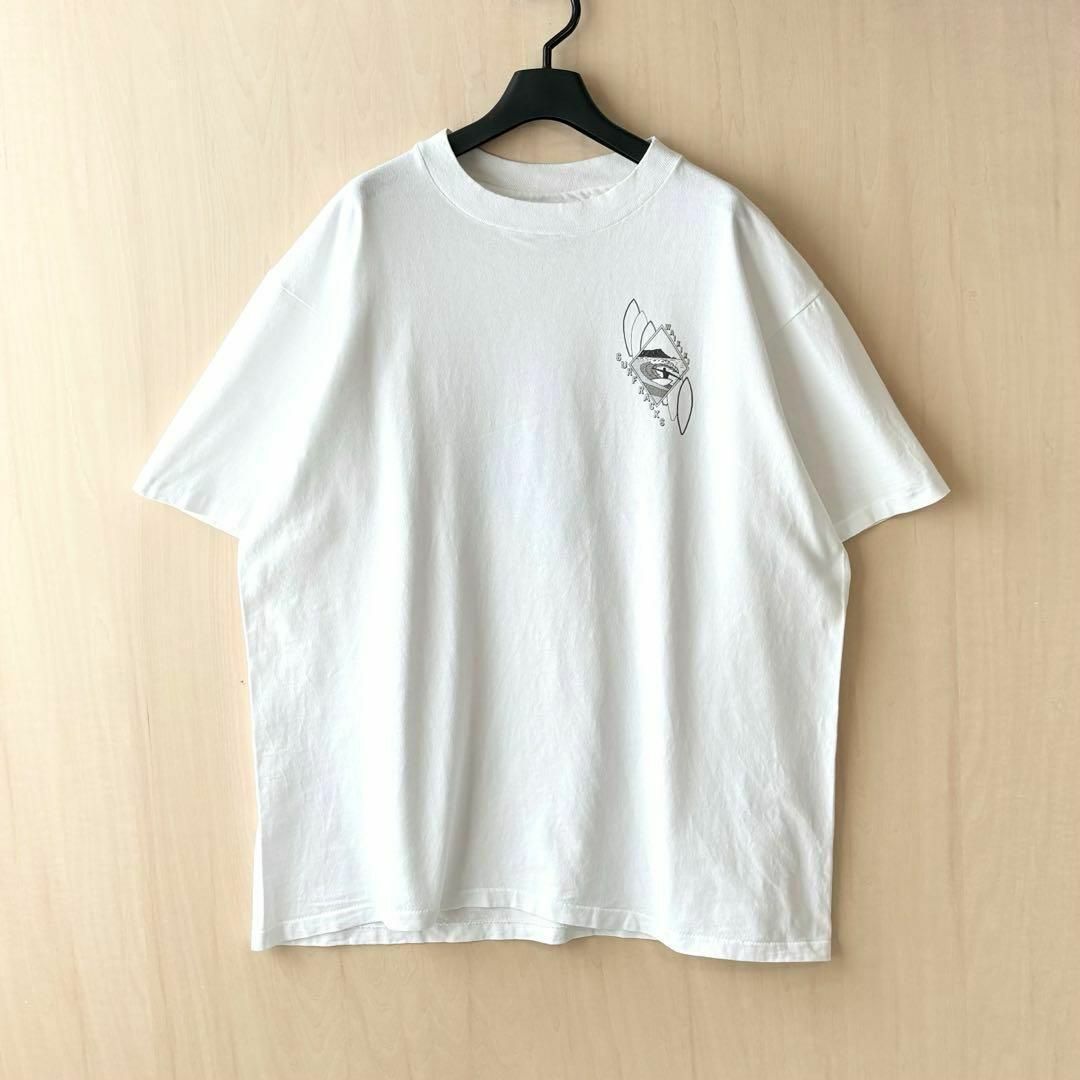 VINTAGE(ヴィンテージ)の90s USA製古着　ヴィンテージ　グラフィックTシャツ　サーフィン　ハワイ メンズのトップス(Tシャツ/カットソー(半袖/袖なし))の商品写真