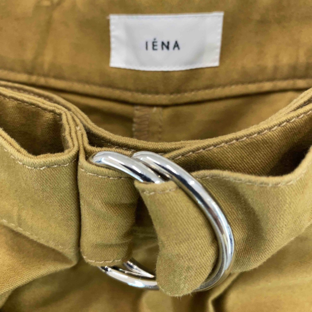 IENA(イエナ)のIENA イエナ レディース カジュアルパンツ ワイドパンツ ブラウン レディースのパンツ(カジュアルパンツ)の商品写真