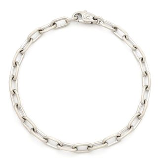 カルティエ(Cartier)のカルティエ Cartier ブレスレット スパルタカス K18WG ホワイトゴールド 750 18K WG 18金 チェーンブレス 【中古】(ブレスレット/バングル)