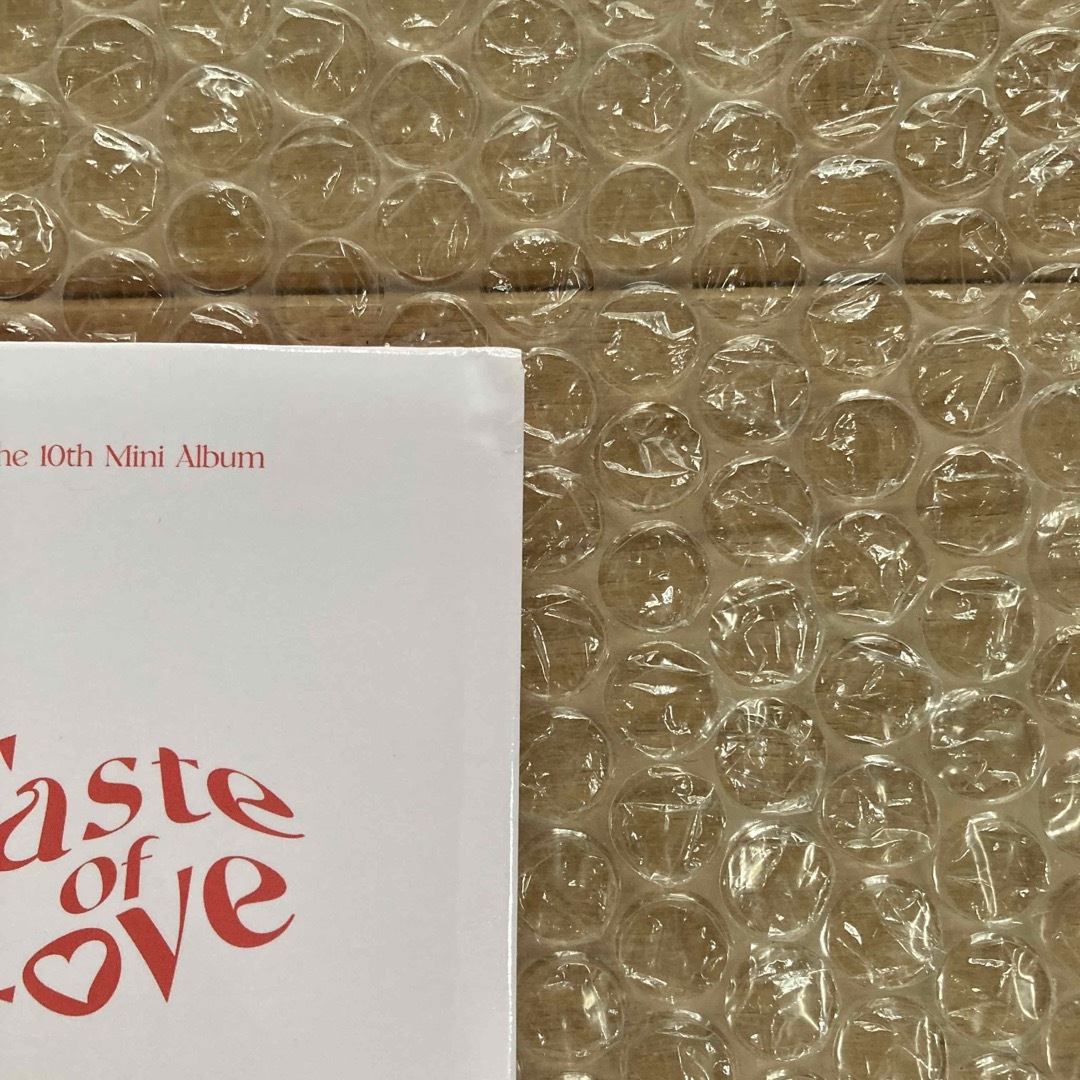Waste(twice)(ウェストトゥワイス)のTWICE 特典トレカ　10枚　  taste of love  ① エンタメ/ホビーのCD(K-POP/アジア)の商品写真