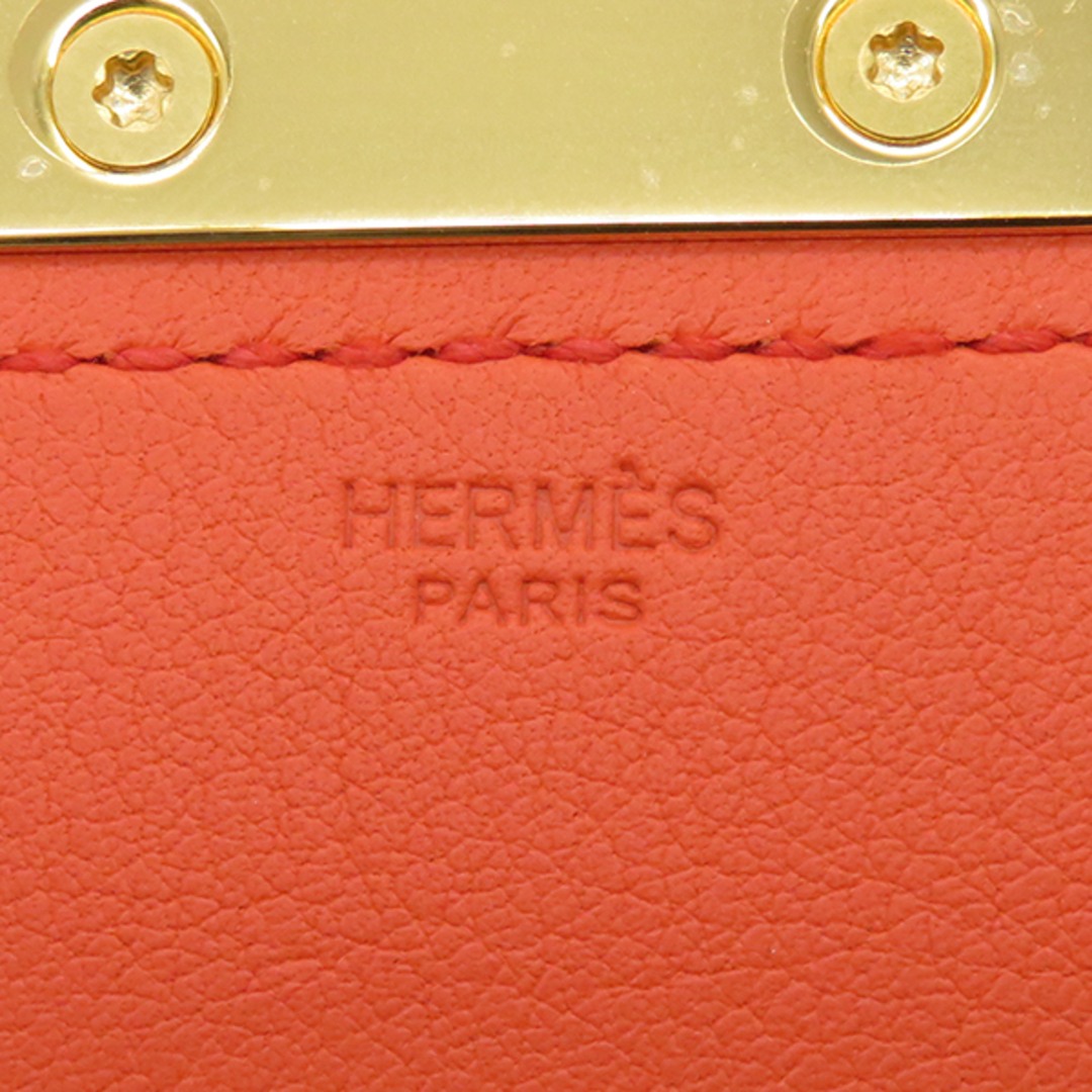 Hermes(エルメス)のエルメス HERMES ネックレス モンプティ ケリーPM  ヴォースイフト ローズテキサス ゴールド金具 新品 未使用 ケリーモチーフ   【箱】【中古】 レディースのアクセサリー(ネックレス)の商品写真