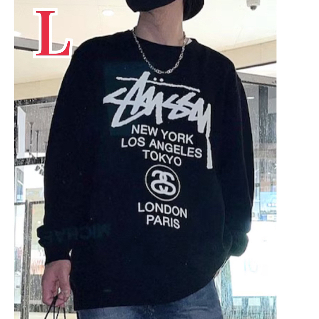 STUSSY(ステューシー)の正規品　ステューシー 　メンズ　レディース　ワールドツアー　Tシャツ メンズのトップス(Tシャツ/カットソー(七分/長袖))の商品写真