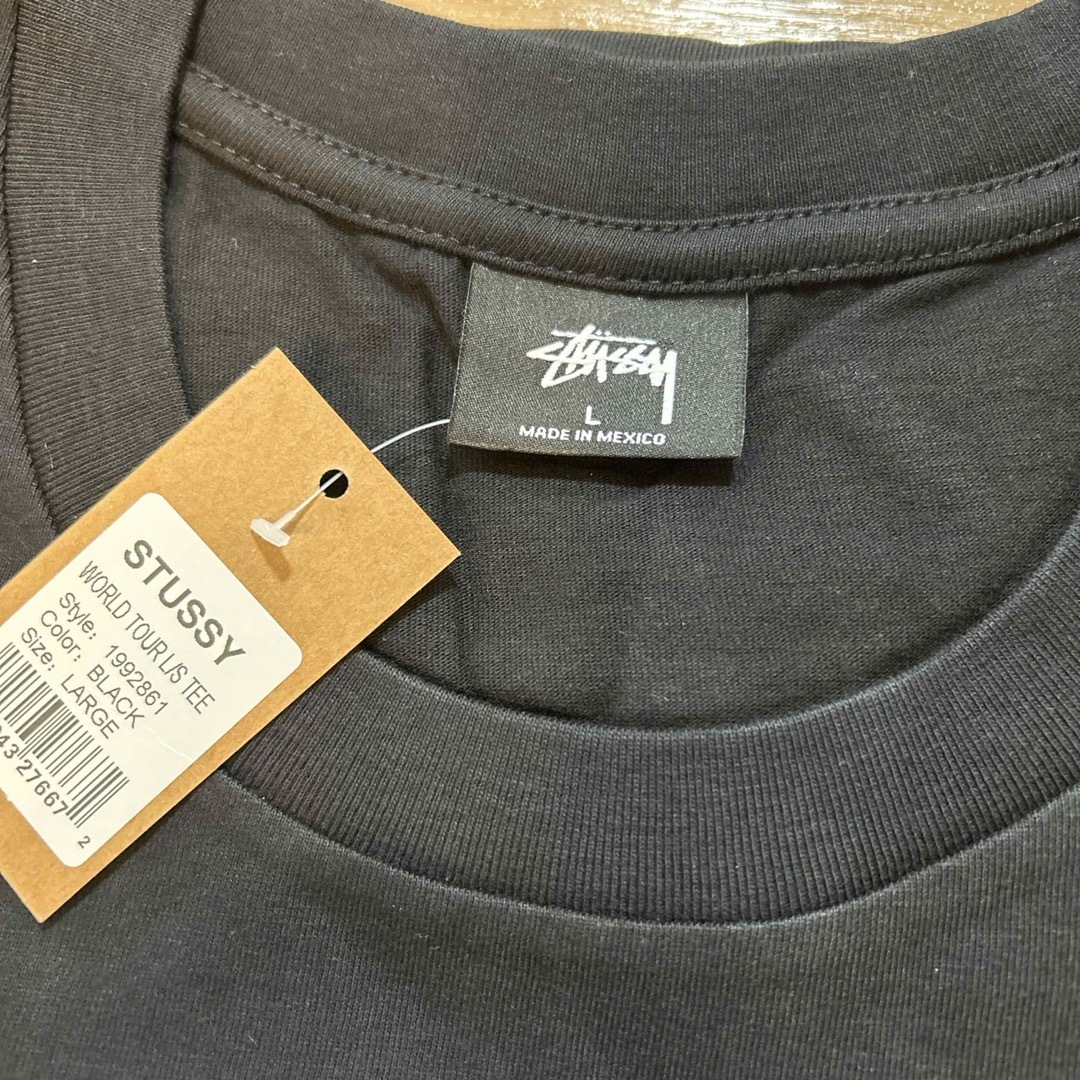 STUSSY(ステューシー)の正規品　ステューシー 　メンズ　レディース　ワールドツアー　Tシャツ メンズのトップス(Tシャツ/カットソー(七分/長袖))の商品写真