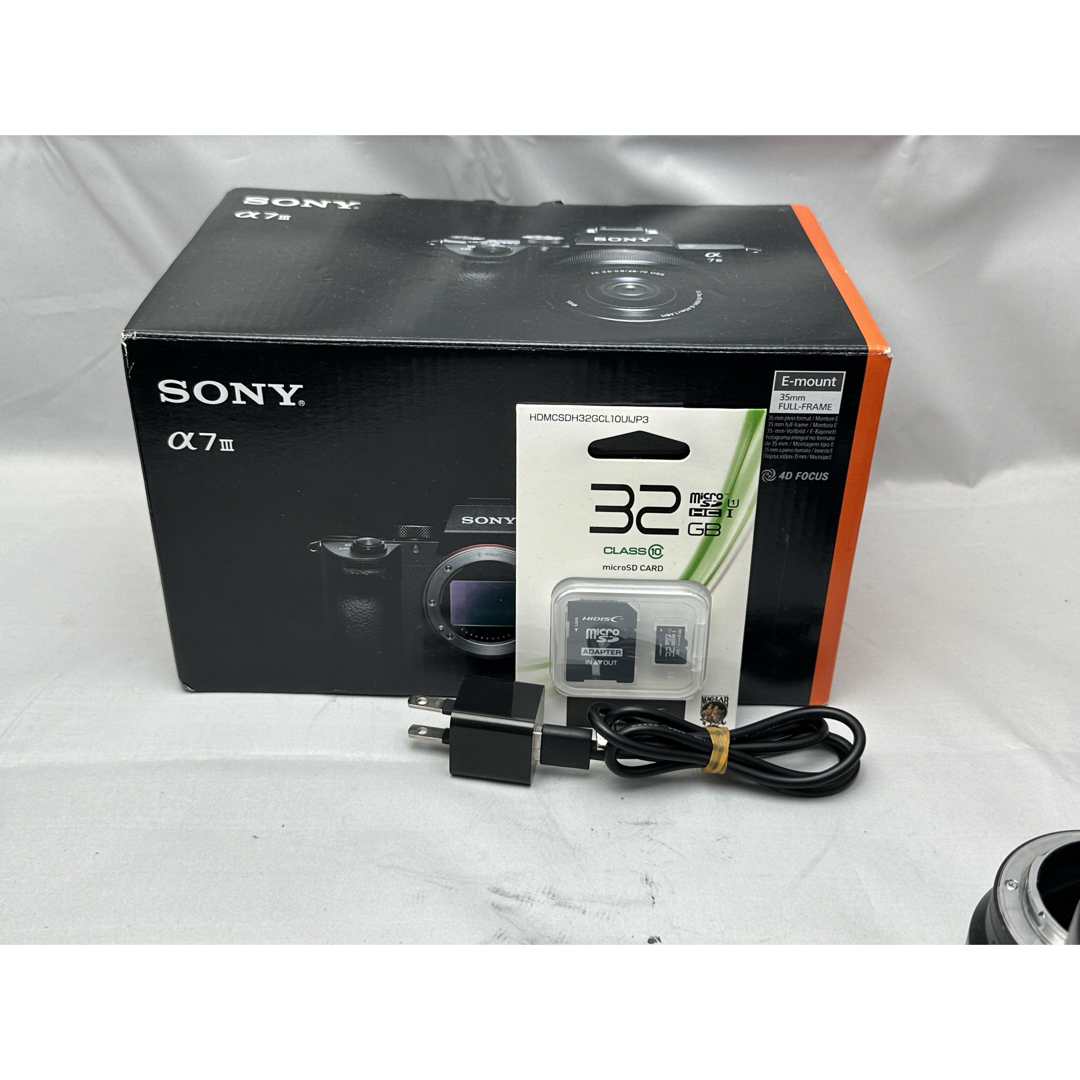 美品！SONY α7Ⅲ SIGMA E-EFアダプタ + EF 28-80mm スマホ/家電/カメラのカメラ(ミラーレス一眼)の商品写真