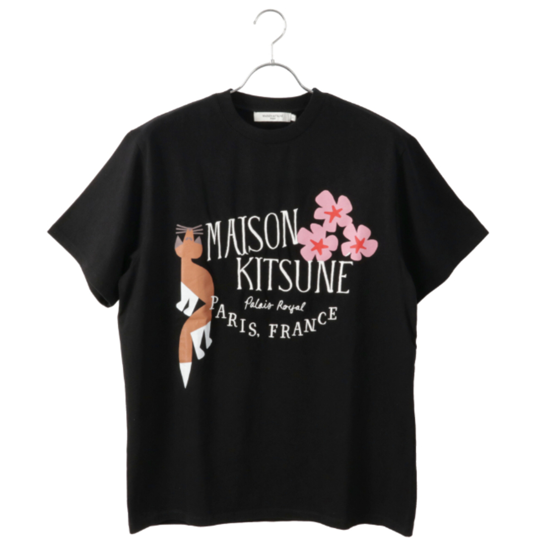 MAISON KITSUNE'(メゾンキツネ)のメゾンキツネ/MAISON KITSUNE シャツ メンズ BILL REBHOLZ PALAIS ROYAL EASY TEE-SHIRT Tシャツ/カットソー BLACK JM00150KJ0035-0001-P199 _0410ff メンズのトップス(Tシャツ/カットソー(半袖/袖なし))の商品写真