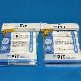 トンボ鉛筆 - トンボ 消えいろ PiT 10本 スティックのり (1本10g)