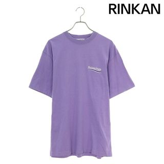 バレンシアガ(Balenciaga)のバレンシアガ  641655 TKVJ1 キャンペーンロゴ刺繍Tシャツ メンズ XS(Tシャツ/カットソー(半袖/袖なし))