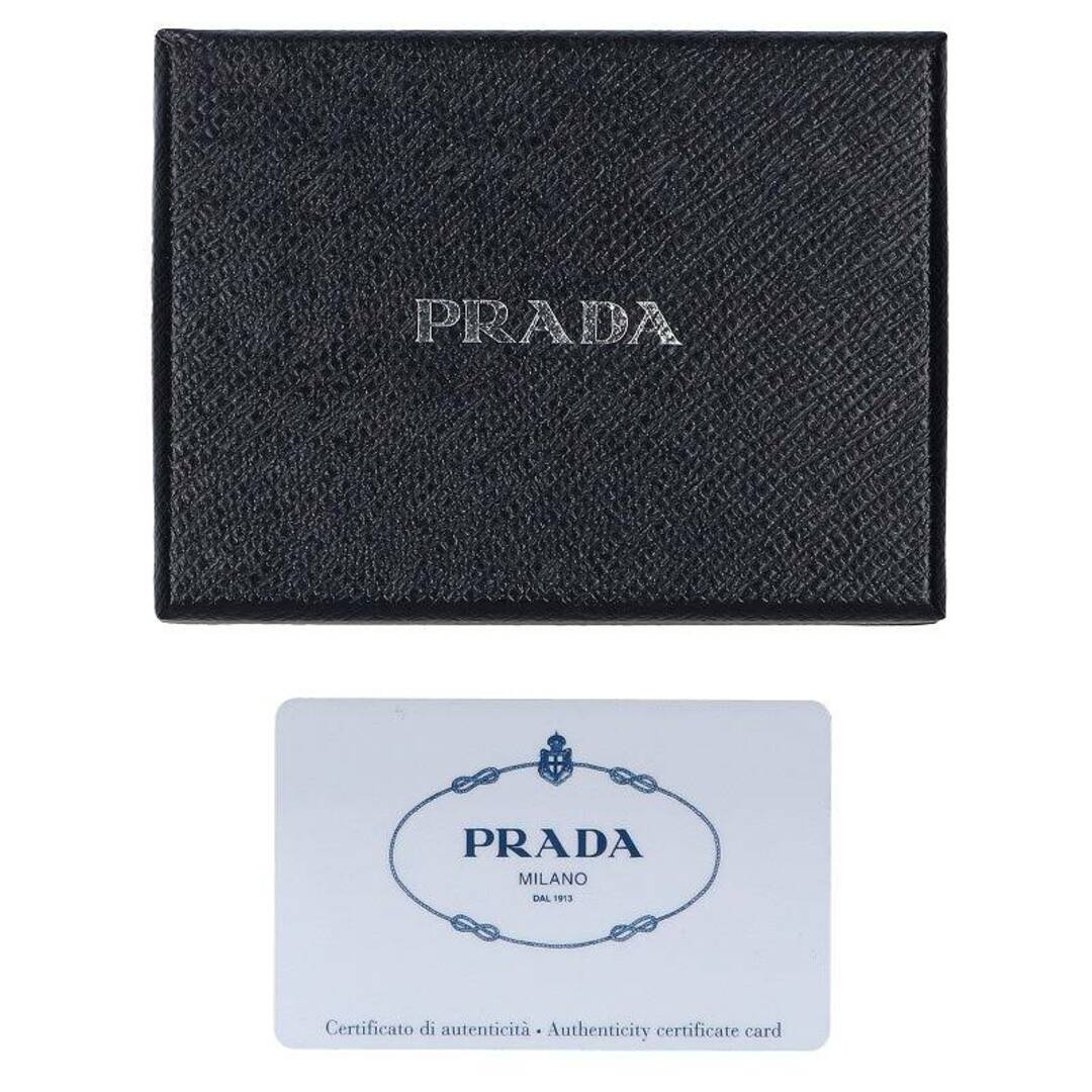 PRADA(プラダ)のプラダ  2PG222 三角ロゴプレートキーケース メンズ メンズのファッション小物(キーケース)の商品写真