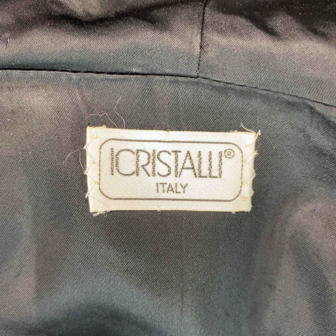 アイクリスタリー ICRISTALLI 毛皮コート　レディース 　焦げ茶　イタリア製　サイズフリー　毛皮/ファーコート レディースのジャケット/アウター(毛皮/ファーコート)の商品写真
