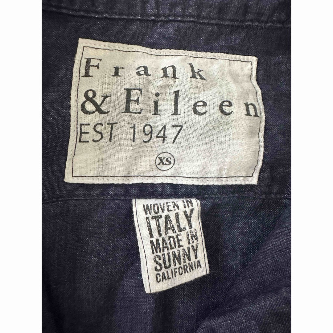 Frank&Eileen(フランクアンドアイリーン)のフランクアンドアイリーンXSシャツ　ロンハーマン   ドゥロワー  ビームス レディースのトップス(シャツ/ブラウス(長袖/七分))の商品写真