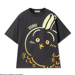 ちいかわ Avail  Tシャツ うさぎ ブラック 黒 M