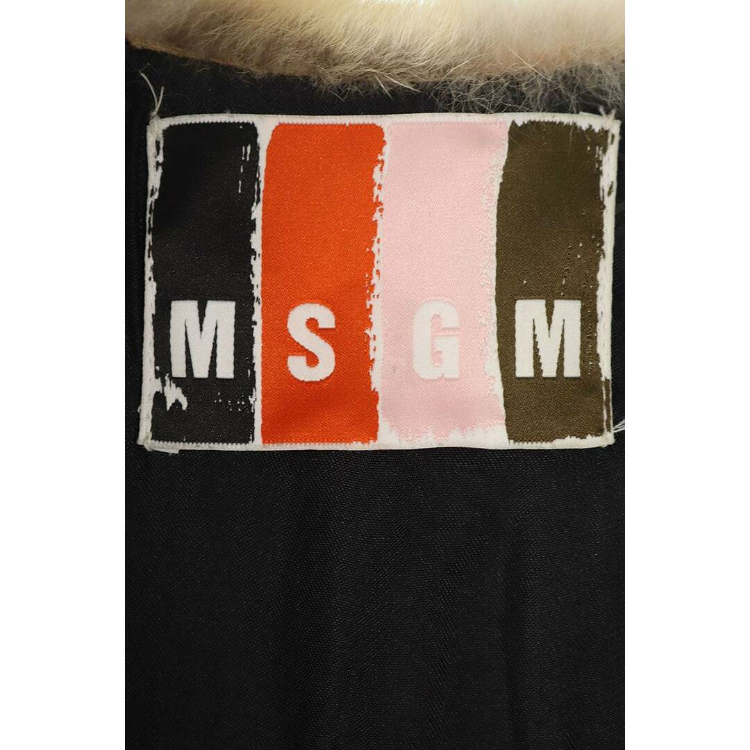 MSGM(エムエスジイエム)のエムエスジイエム スリーブレスファーベスト レディース 40 レディースのトップス(ベスト/ジレ)の商品写真