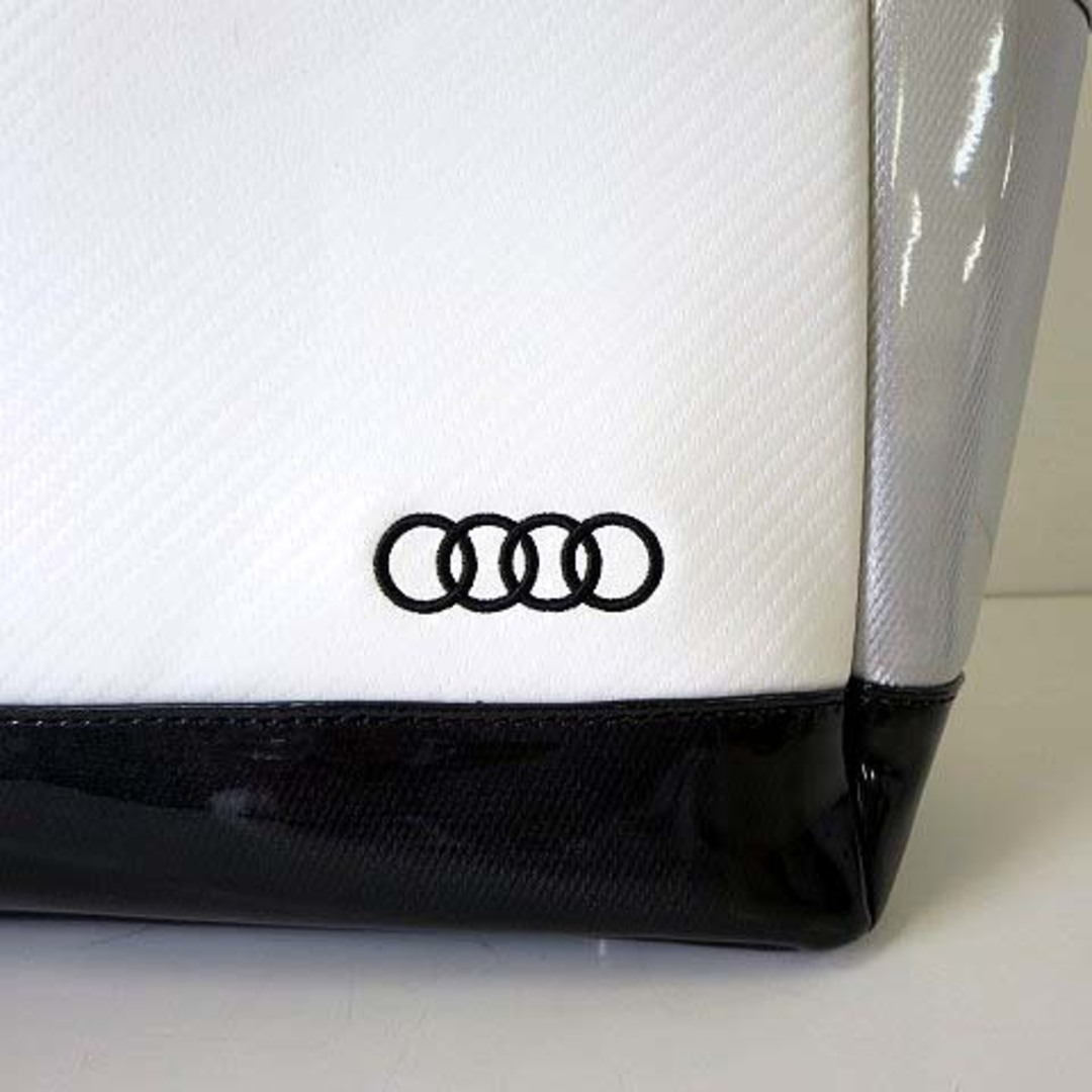 AUDI(アウディ)のアウディ Audi トートバッグ ゴルフ バッグ ロゴ刺繍 白 ホワイト 黒 赤 スポーツ/アウトドアのゴルフ(バッグ)の商品写真