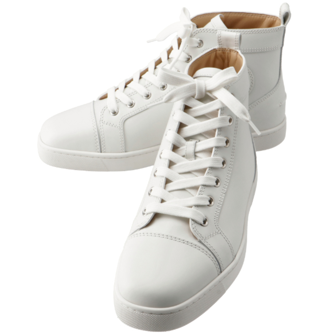 Christian Louboutin(クリスチャンルブタン)のクリスチャンルブタン/CHRISTIAN LOUBOUTIN シューズ メンズ LOUIS FLAT CALF スニーカー WHITE 3091177-0001-WH01 メンズの靴/シューズ(スニーカー)の商品写真