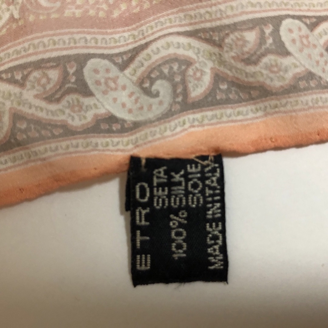 ETRO(エトロ)のエトロ　ETRO スカーフ　セタシルク レディースのファッション小物(バンダナ/スカーフ)の商品写真