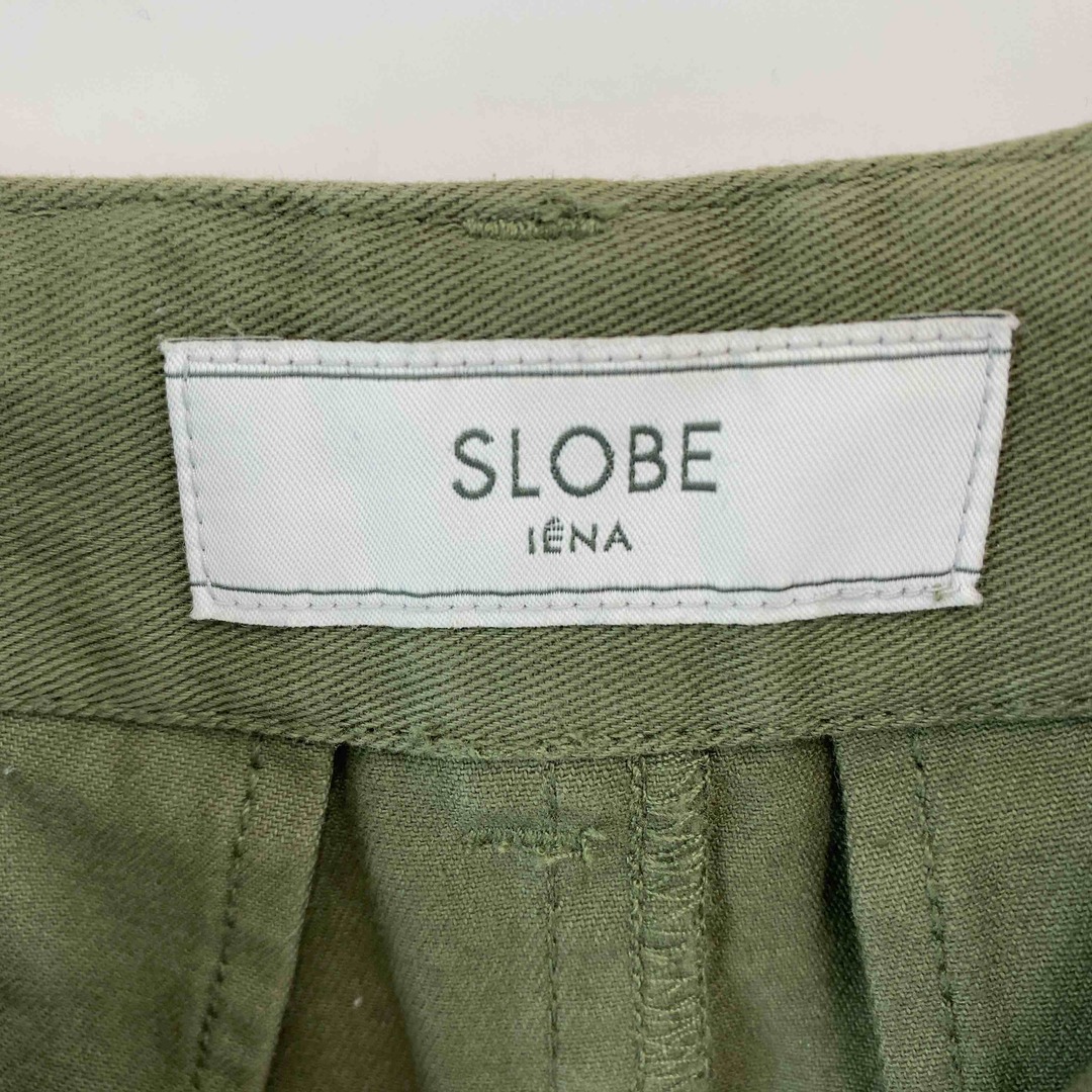 SLOBE IENA(スローブイエナ)のSLOBE IENA スローブイエナ カーキ 無地 シンプル レディース ロングスカート レディースのスカート(ロングスカート)の商品写真