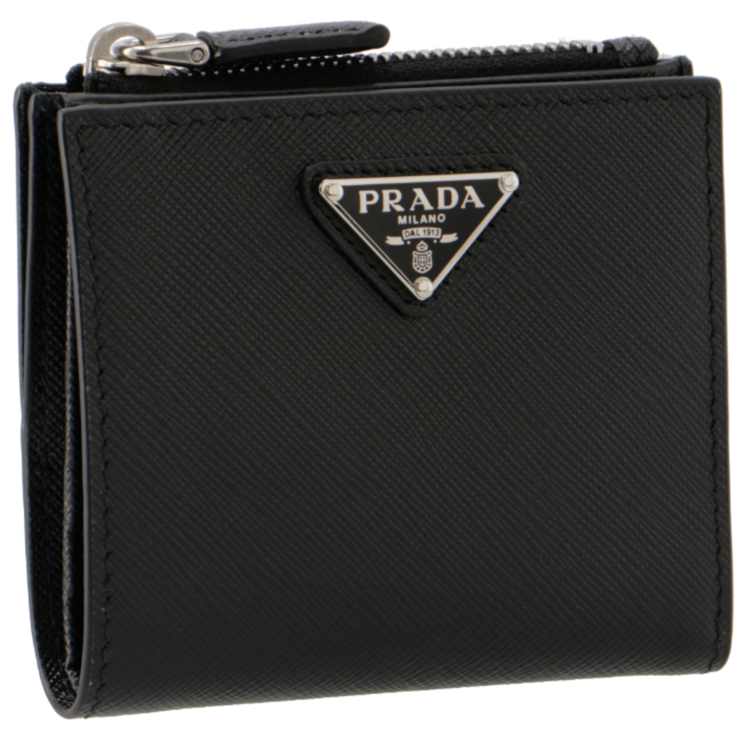 PRADA - プラダ/PRADA 財布 メンズ 型押しカーフスキン 二つ折り PRADA - プラダ/PRADA 財布 メンズ 型押しカーフスキン 二つ折り