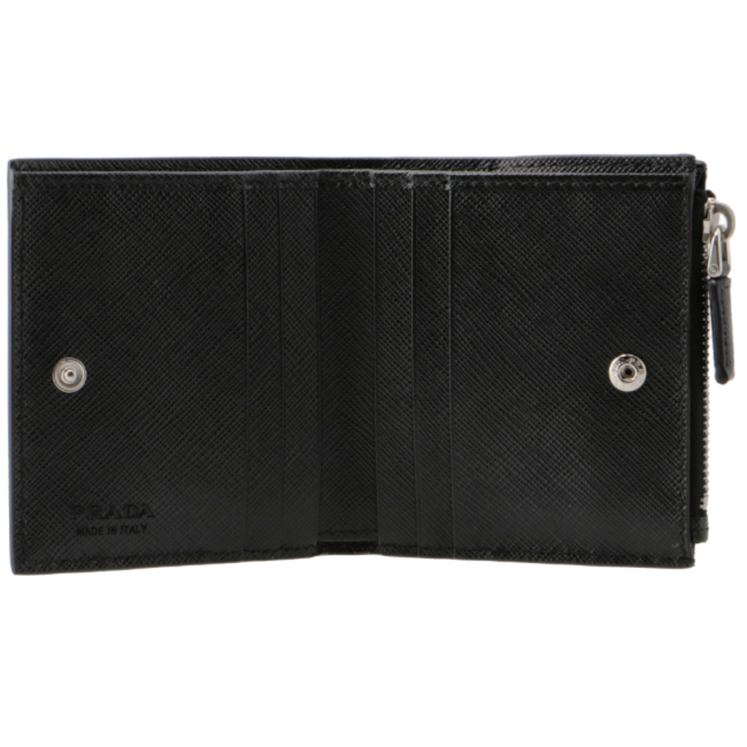 PRADA - プラダ/PRADA 財布 メンズ 型押しカーフスキン 二つ折り PRADA - プラダ/PRADA 財布 メンズ 型押しカーフスキン 二つ折り