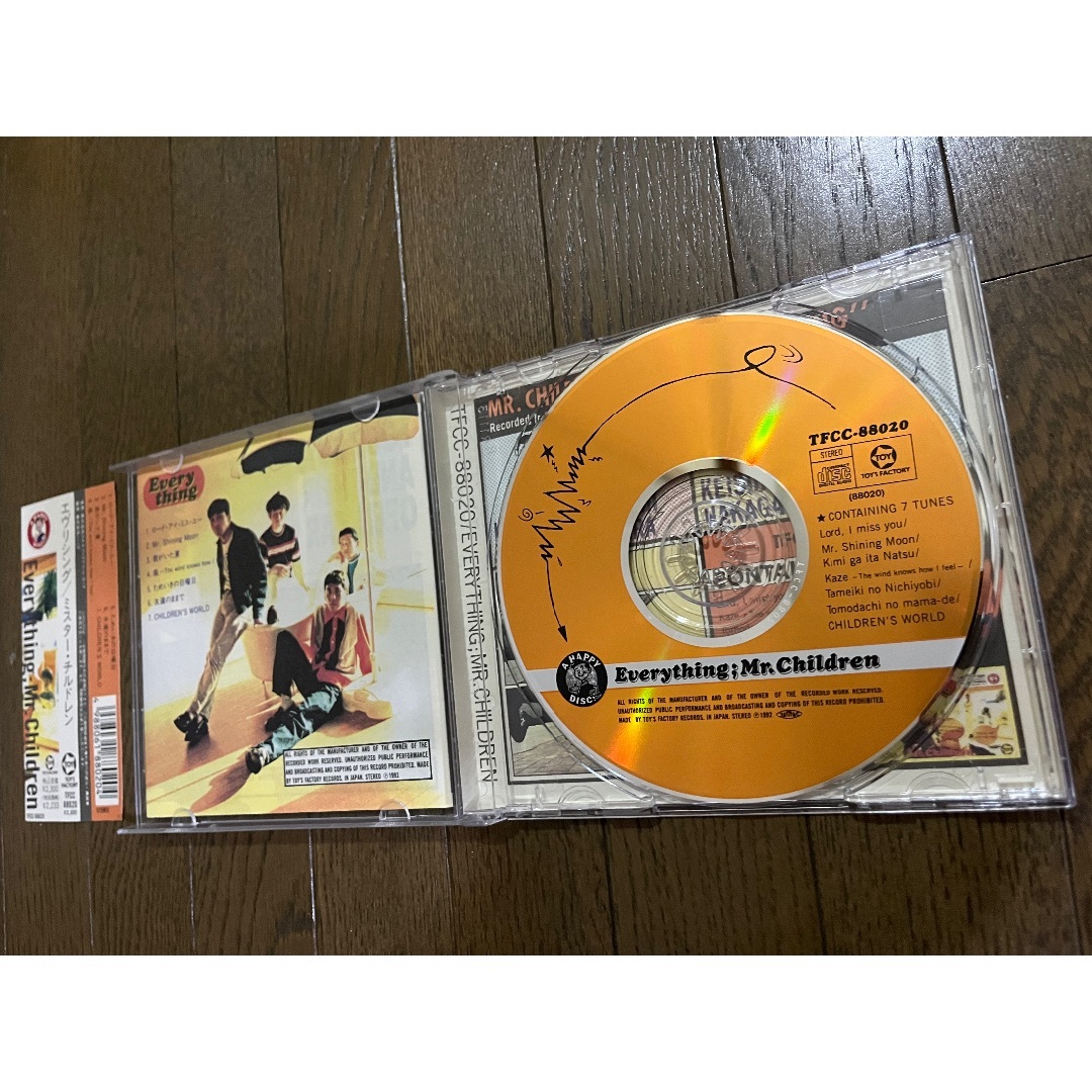 Mr.Children Everything 初回限定盤 ゴールドディスク仕様 エンタメ/ホビーのCD(ポップス/ロック(邦楽))の商品写真