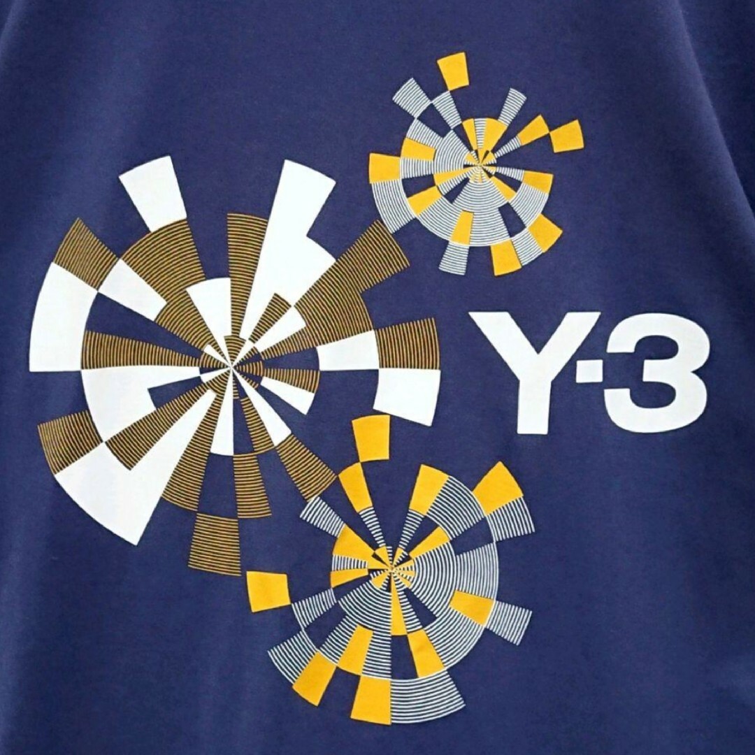 Y-3(ワイスリー)の希少 Y-3 ワイスリー バッグ ロゴ プルオーバー 半袖 Tシャツ メンズのトップス(Tシャツ/カットソー(半袖/袖なし))の商品写真