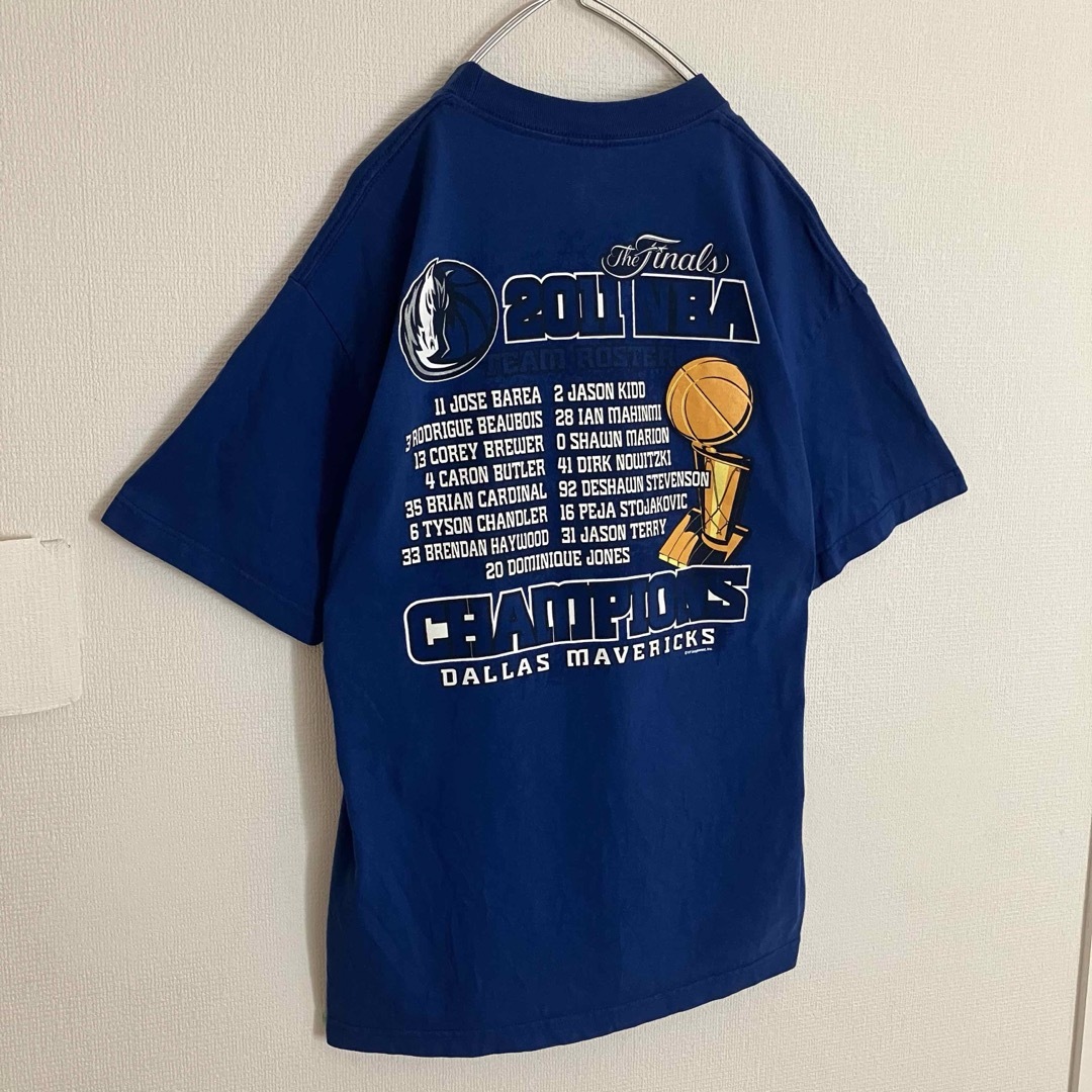 ダラスマーベリックスNBA優勝記念TシャツオーバーサイズビッグロゴTEEtシャツ メンズのトップス(Tシャツ/カットソー(半袖/袖なし))の商品写真