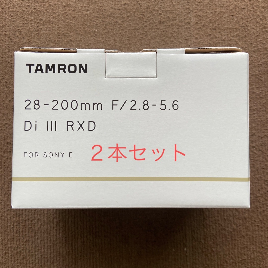 TAMRON(タムロン)の２本セット タムロン A071 28-200mm F/2.8-5.6 スマホ/家電/カメラのカメラ(レンズ(ズーム))の商品写真