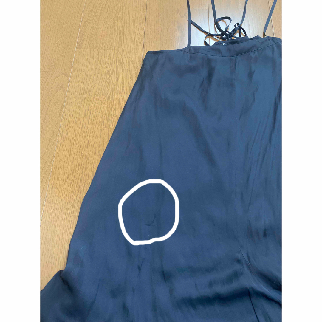 Curensology(カレンソロジー)のカレンソロジー　フレアサロペットスカート　ネイビー レディースのスカート(ロングスカート)の商品写真