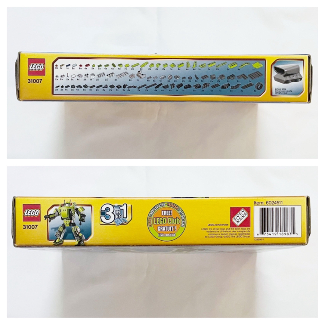 レゴ クリエイター(レゴクリエイター)の【新品・未開封】LEGO レゴ 31007 クリエイター パワーメカ キッズ/ベビー/マタニティのおもちゃ(積み木/ブロック)の商品写真