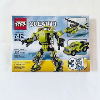 レゴクリエイター(レゴ クリエイター)の【新品・未開封】LEGO レゴ 31007 クリエイター パワーメカ(積み木/ブロック)