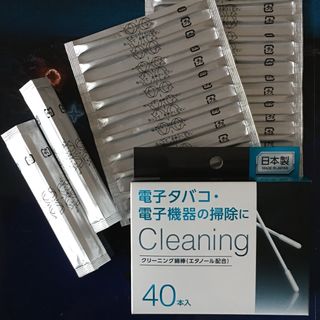 IQOS - 純正品と同じエタノール入り❣️  アイコス   クリーニングスティック綿棒40本