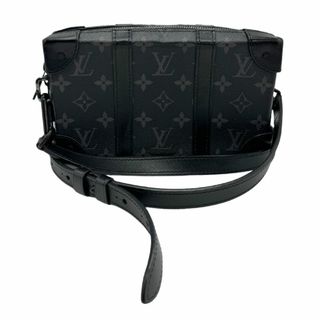 LOUIS VUITTON - ルイ ヴィトン LOUIS VUITTON ショルダーバッグ ショルダーウォレット ボディバッグ モノグラム エクリプス ソフトトランク ウォレット/モノグラム エクリプス ブラック メンズ M69838 送料無料【中古】 z0877