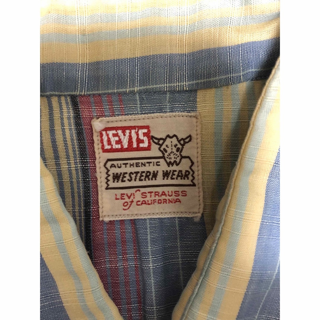 Levi's(リーバイス)のリーバイスショートホーン　50"sオリジナルヴィンテージ　半袖シャツ  メンズのトップス(シャツ)の商品写真