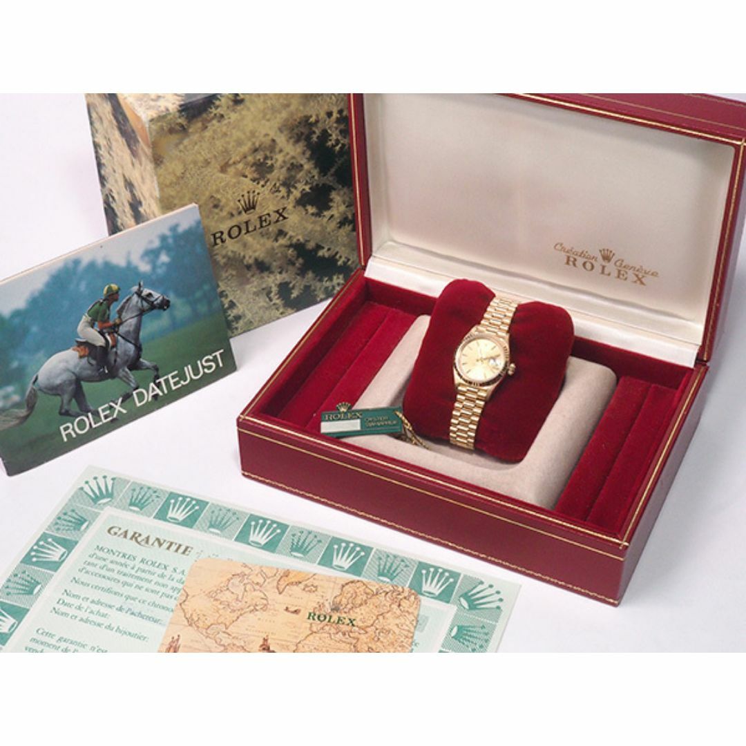 ROLEX(ロレックス)のロレックス ROLEX デイトジャスト 69178 K18YG 仕上済【中古】 レディースのファッション小物(腕時計)の商品写真