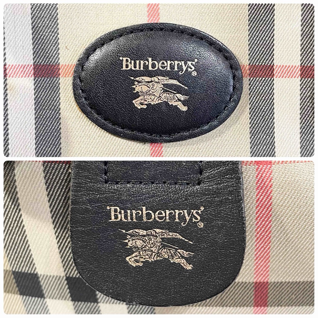 BURBERRY(バーバリー)の美品 正規品 バーバリー ハンドバッグ ノバチェック ベージュ ミニボストン 鞄 レディースのバッグ(ボストンバッグ)の商品写真