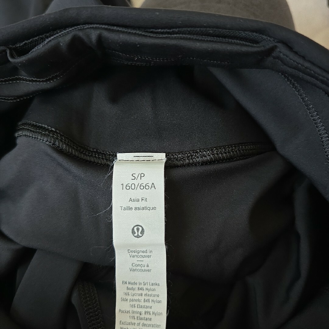 lululemon(ルルレモン)のlululemon  レギンス ブラック S レディースのレッグウェア(レギンス/スパッツ)の商品写真