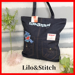 ディズニー(Disney)のDisney【Lilo&Stitch】リロ＆ステイッチ　ディズニー　トートバッグ(トートバッグ)