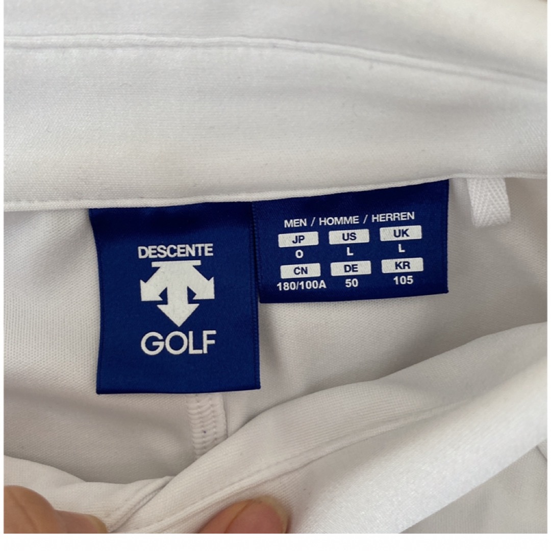 DESCENTE(デサント)のDESCENTE golf 長袖ポロシャツ メンズのトップス(ポロシャツ)の商品写真