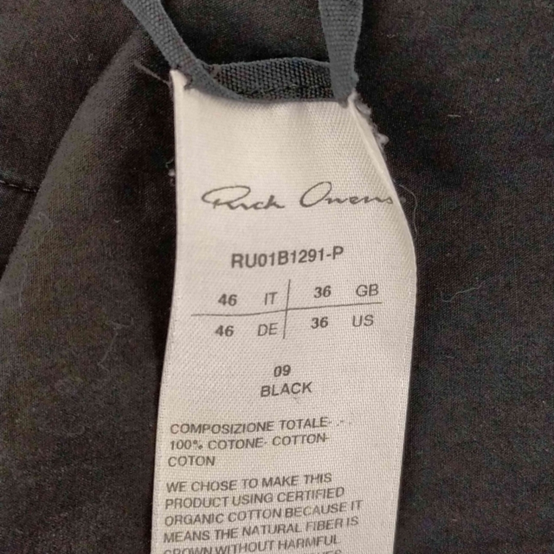 Rick Owens(リックオウエンス)のRICK OWENS(リックオウエンス) 22ss ワークシャツジャケット メンズのトップス(その他)の商品写真