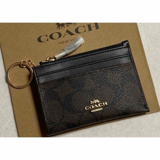 COACH - 新品　COACH コーチ　コインケース　パスケース　シグネチャー