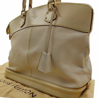 ルイヴィトン(LOUIS VUITTON)のルイヴィトン スハリ ロックイット トートバッグ ハンドバッグ レザー ホワイト(トートバッグ)