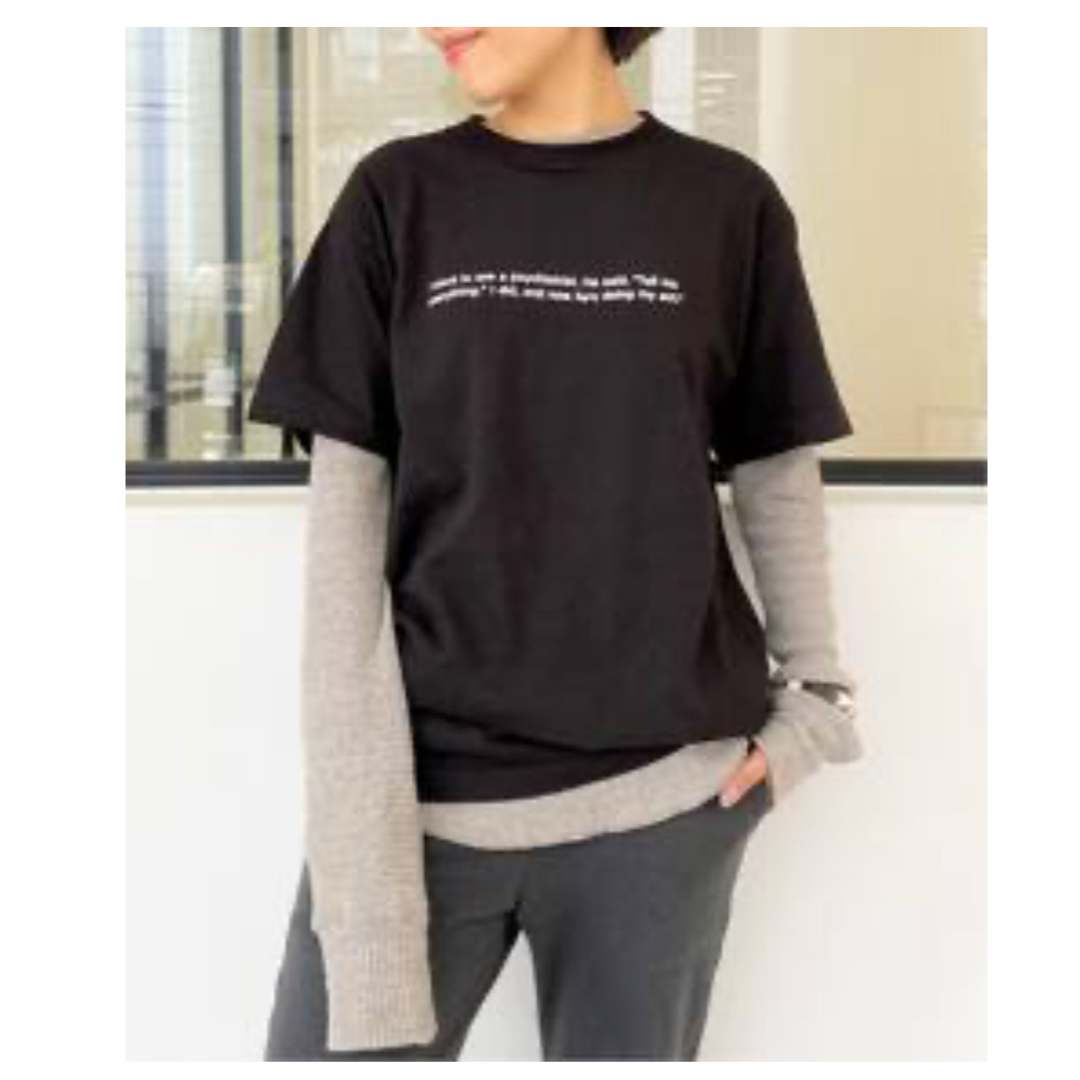 L'Appartement DEUXIEME CLASSE(アパルトモンドゥーズィエムクラス)のPLEASURES LOGO TEE レディースのトップス(Tシャツ(半袖/袖なし))の商品写真