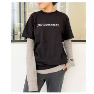 アパルトモンドゥーズィエムクラス(L'Appartement DEUXIEME CLASSE)のPLEASURES LOGO TEE(Tシャツ(半袖/袖なし))