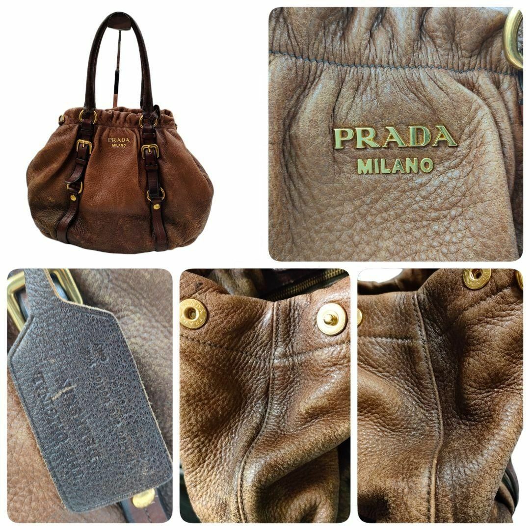 PRADA(プラダ)のPRADA プラダ トートバッグ 2way ヴィッテロ ショルダー メンズのバッグ(ショルダーバッグ)の商品写真