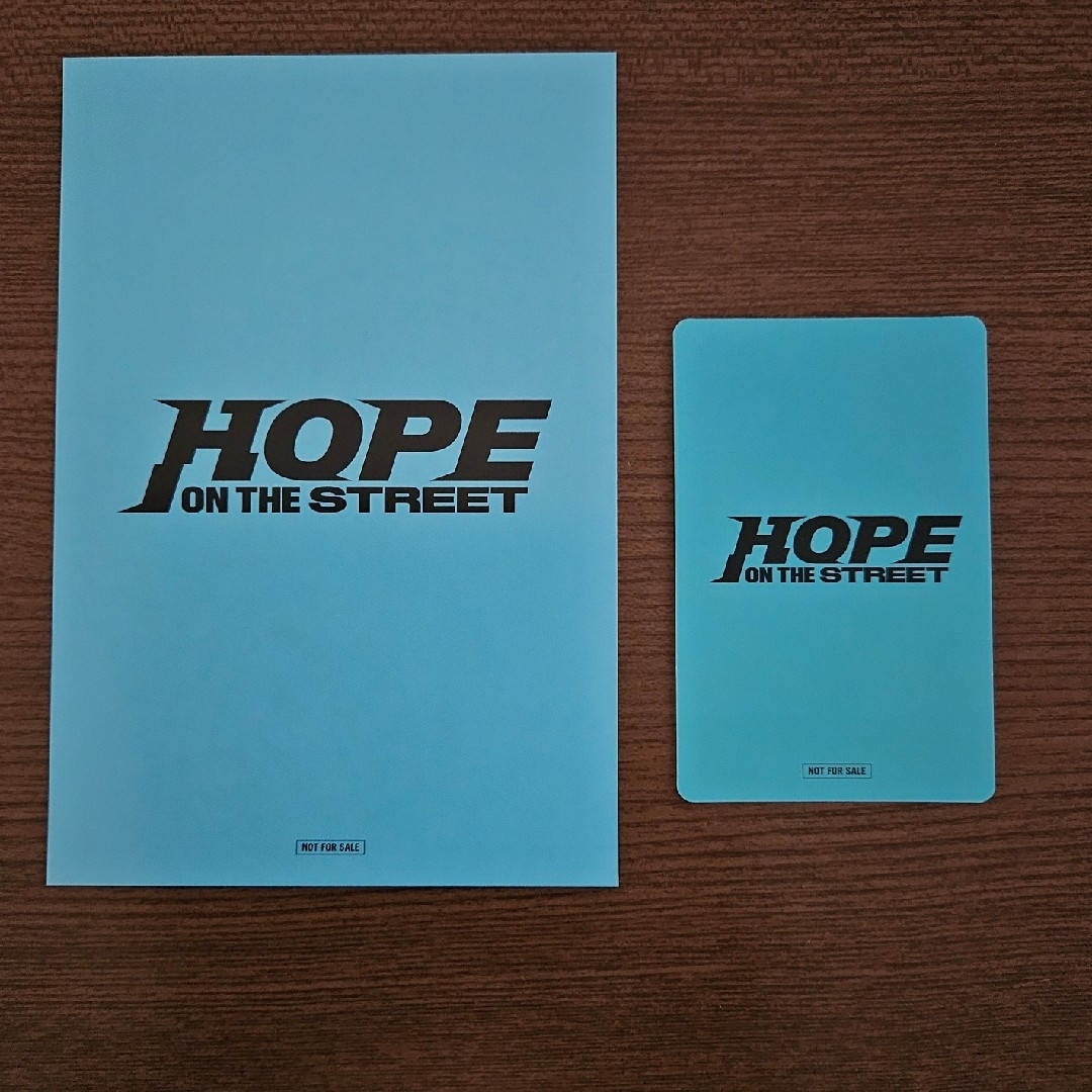 防弾少年団(BTS)(ボウダンショウネンダン)のBTS J-HOPE  HOPE ON THE STREET カード　トレカ エンタメ/ホビーのタレントグッズ(アイドルグッズ)の商品写真