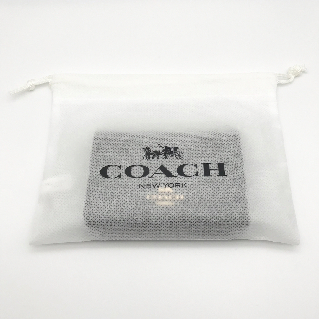 COACH(コーチ)のCOACH ★大人気★ ビジネスカードケース ブラック 名刺入れ 男女共用 新品 レディースのファッション小物(名刺入れ/定期入れ)の商品写真