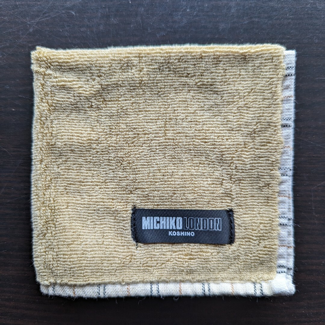 MICHIKO LONDON(ミチコロンドン)のミチコロンドン　ミニタオルハンカチ⑥　6/30 レディースのファッション小物(ハンカチ)の商品写真